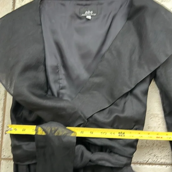 Vintage silk abs evening dress size 8 - Picture 11 of 13